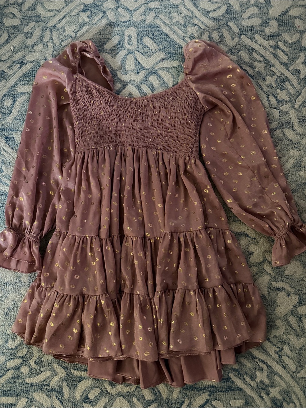 Pink Ruffle Dress